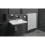 Duravit Starck 3 umywalka 70x54,5 cm prostokątna dla niepełnosprawnych biała 03097000001 zdj.3