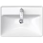 Duravit D-Neo umywalka 60x44 cm wpuszczana prostokątna biała 0357600027 zdj.2