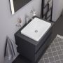 Duravit D-Neo umywalka 60x44 cm wpuszczana prostokątna biała 0358600079 zdj.6