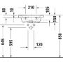 Duravit D-Neo umywalka 50x40 cm prostokątna ścienna-meblowa biała 0742500060 zdj.3