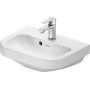 Duravit D-Code umywalka 45x33,5 cm półokrągła ścienna biała 07484500002 zdj.1