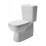 Duravit D-Code miska WC kompaktowa stojąca biała 21180900002 zdj.1