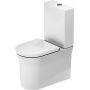Duravit White Tulip miska WC kompakt stojąca Rimless biała 2197090000 zdj.1