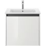 Zestaw Duravit L-Cube Me by Starck umywalka z szafką 60 cm biały/połysk (LC624002222, 2336630000) zdj.18