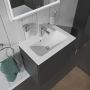 Duravit ME by Starck Compact umywalka 63x40 cm meblowa prostokątna biała 2342630000 zdj.6