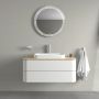 Duravit Happy D.2 Plus umywalka 60x40 cm nablatowa szlifowana prostokątna biała 2359600000 zdj.10