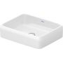 Duravit Qatego umywalka 50x40 cm prostokątna nablatowa biała 2383500079 zdj.1