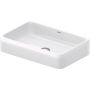 Duravit Qatego umywalka 60x40 cm meblowa prostokątna HygieneGlaze biały połysk 2383602079 zdj.1