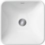 Duravit D-Neo umywalka 40x40 cm kwadratowa nablatowa biała 2397400070 zdj.3