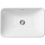 Duravit D-Neo umywalka 60x40 cm prostokątna nablatowa biała 2397600070 zdj.3