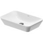 Duravit D-Neo umywalka 60x40 cm prostokątna nablatowa biała 2397600070 zdj.1