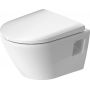 Duravit D-Neo Compact miska WC wisząca Rimless biała 2587090000 zdj.1