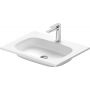 Duravit Sivida umywalka 62x48,5 cm prostokątna meblowa biała 2650003200 zdj.1