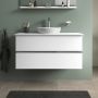 Duravit Sivida umywalka 40x40 cm okrągła nablatowa biała 2660003200 zdj.4