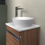 Duravit Sivida umywalka 30x30 cm okrągła nablatowa biała 2660023200 zdj.4