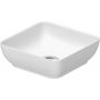 Duravit Sivida umywalka 30x30 cm kwadratowa nablatowa biała 2660033200 zdj.1