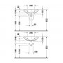 Duravit PuraVida umywalka 60x46,5 cm ścienna 2701600000 zdj.3