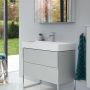 Duravit DuraSquare umywalka 80x47 cm meblowa prostokątna biała 2353800070 zdj.7