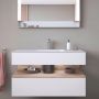 Duravit Qatego umywalka 48x32 cm podblatowa prostokątna biały połysk 0398480028 zdj.8