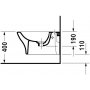 Duravit PuraVida bidet wiszący 2247150000 zdj.3