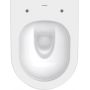 Zestaw Duravit D-Neo Compact miska WC wisząca Rimless WonderGliss z deską wolnoopadającą biała (25880900001, 0021690000) zdj.6