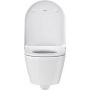 Zestaw Duravit D-Neo Compact miska WC wisząca Rimless WonderGliss z deską wolnoopadającą biała (25880900001, 0021690000) zdj.10