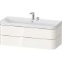Duravit Happy D.2 Plus umywalka z szafką 117,5 cm wisząca biały połysk HP4349E22220000 zdj.1