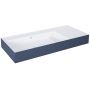 Elita Level umywalka 100,5x45,5 cm prostokątna ścienna lewa white/navy blue mat RE041461226210 zdj.1