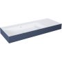 Elita Level umywalka 120,5x45,5 cm prostokątna ścienna lewa white/navy blue mat RE041461236210 zdj.1