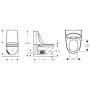 Geberit AquaClean urządzenie WC z funkcją higieny intymnej białe-alpin 8000plus 186.100.11.1 zdj.2