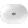 Geberit Variform umywalka 55x40 cm nablatowa owalna KeraTect biała 500.774.00.2 zdj.6
