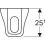Geberit Selnova Square półpostument do umywalki kompaktowej biały 501.477.00.7 zdj.3