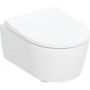 Geberit iCon miska WC wisząca bez kołnierza biały połysk z deską wolnoopadającą 503.232.00.1 zdj.1
