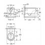 Grohe Essence miska WC wisząca bez kołnierza biały 105535SH00 zdj.2