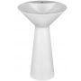 Gessi Cono umywalka 54,6 cm okrągła wolnostojąca biały mat 45907.521 zdj.1