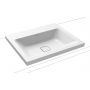 Kaldewei Cono umywalka 60x50 cm nablatowa prostokątna model 3083 biała 901906003001 zdj.1