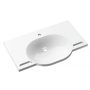Hewi umywalka 85x55 cm prostokątna z blatem dla niepełnosprawnych biała 950.11.601 zdj.1