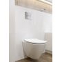 Cersanit City Oval New miska WC wisząca z deską wolnoopadającą Slim biała K701-104