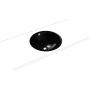 Kaldewei Classic umywalka 42 cm podblatowa model 3182 czarna 910006003701 zdj.1