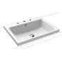 Kaldewei Puro umywalka 60x46 cm nablatowa prostokątna model 3154 biała 900406033001 zdj.1