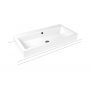 Kaldewei Puro umywalka 90x46 cm nablatowa prostokątna model 3158 biała 900806013001 zdj.1