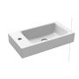 Kaldewei Puro umywalka 55x30 cm ścienna prostokątna model 3162 lewa biała 901206393001 zdj.1