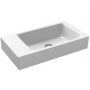 Kaldewei Puro umywalka 55x30 cm ścienna prostokątna model 3162 lewa biała 901206433001 zdj.1
