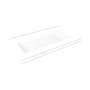 Kaldewei Cono umywalka 87x38 cm podblatowa prostokątna model 3088 biała 902406003001 zdj.1