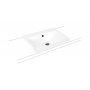 Kaldewei Silenio umywalka 60x46 cm nablatowa prostokątna model 3040 biała 903906013001 zdj.1