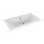Kaldewei Silenio umywalka 90x46 cm nablatowa prostokątna model 3041 biała 904006003001 zdj.1
