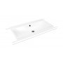 Kaldewei Silenio umywalka 90x46 cm nablatowa prostokątna model 3041 biała 904006013001 zdj.1