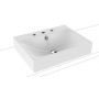Kaldewei Silenio umywalka 60x46 cm nablatowa prostokątna model 3042 biała 904106033001 zdj.1