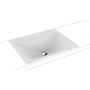 Kaldewei Silenio umywalka 60x46 cm wpuszczana prostokątna model 3037 biała 907706313001 zdj.1