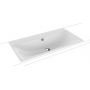Kaldewei Silenio umywalka 90x46 cm wpuszczana prostokątna model 3038 biała 907806013001 zdj.1